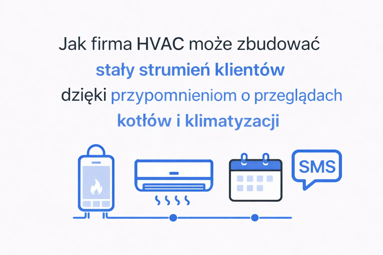 Jak firma HVAC może zbudować stały strumień klientów dzięki przypomnieniom o przeglądach kotłów i klimatyzacji